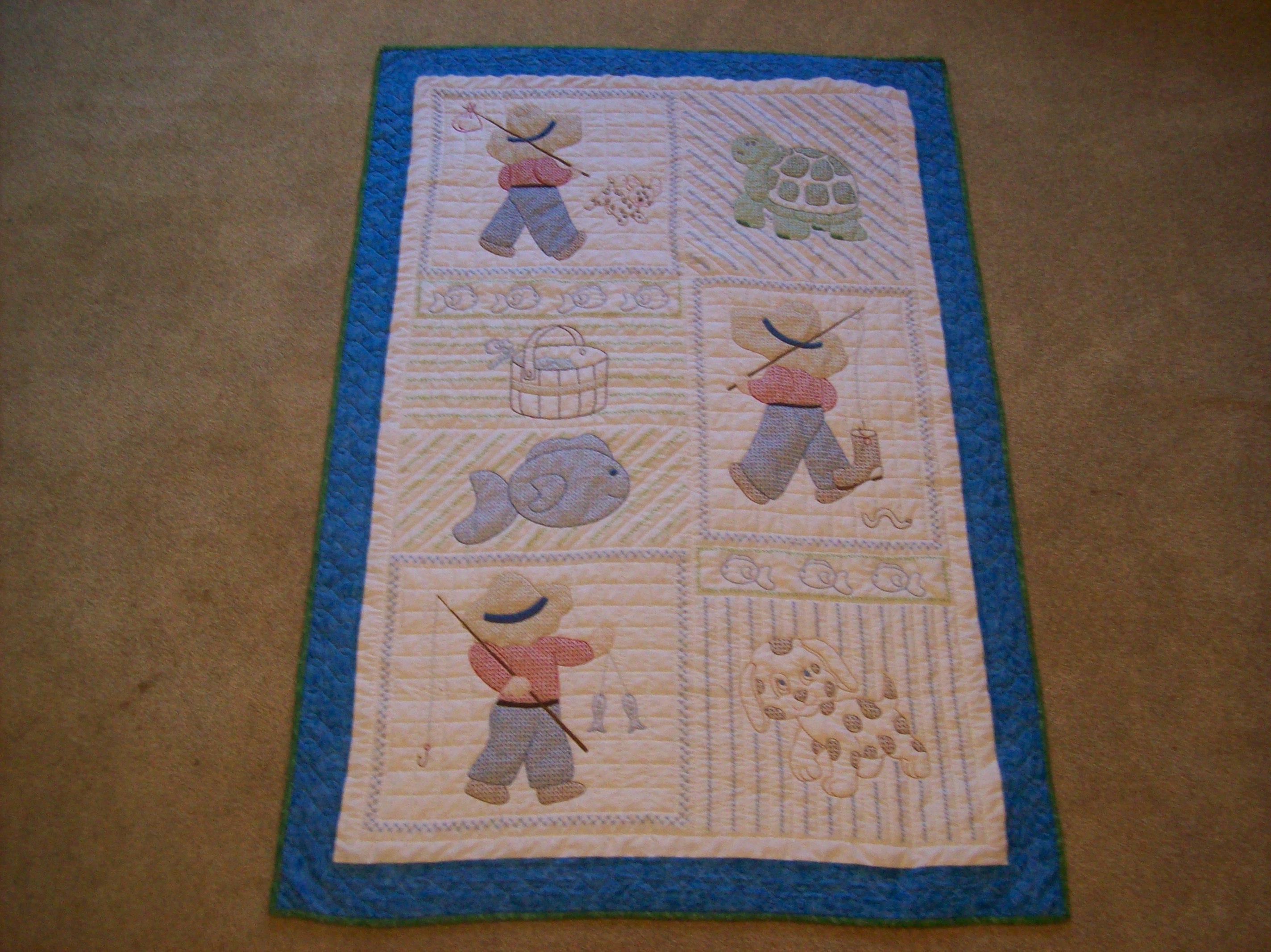 Little Boy Crib Quilt