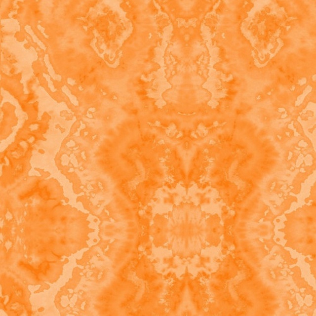 Orange Batik